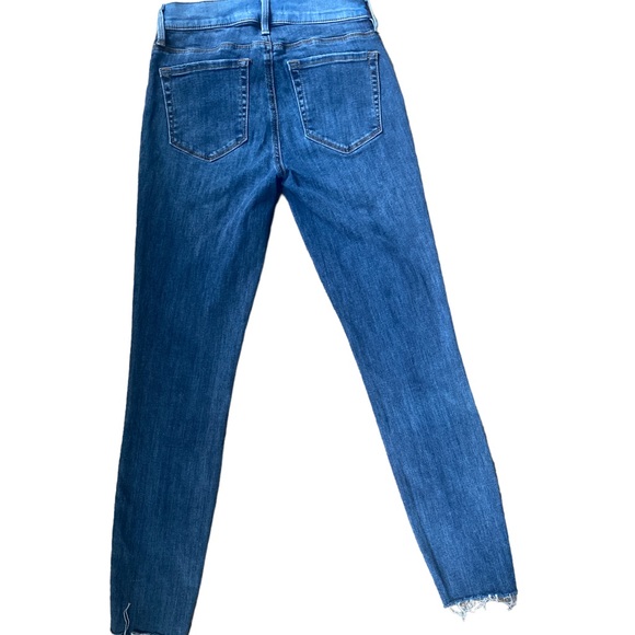 Pacsun high rise skinny jegging 2 tone raw hem size 23 - Picture 7 of 7